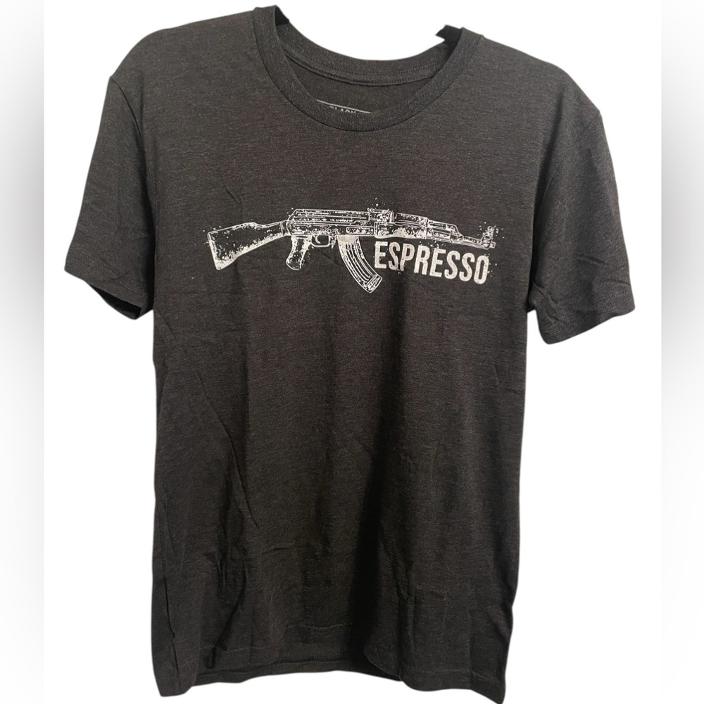 Black Rifle Coffee Company Short Sleeve T-Shirt Men’s Small Grey